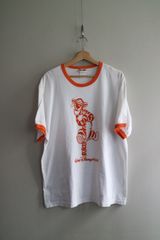 90s Tigger Walt Disney リンガーTシャツ ディズニー ティガー