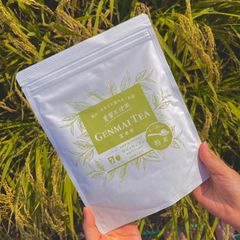 【産地直売・メール便】!!農薬不使用!!玄米茶粉末225g 静岡 牧之原