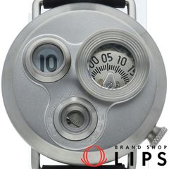 大塚ローテック 7.5号 ウォッチ 40mm 新仕様モデル №7.5 箱 保証書 SS/ラバー メンズ時計 シルバー   美品 【