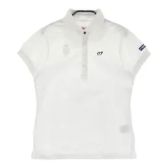 サイズ：0 MASTER BUNNY EDITION マスターバニーエディション  半袖ポロシャツ シアサッカー  ホワイト系 [240101353917]# ゴルフウェア レディース ストスト