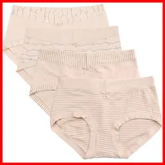 【最短発送】下着 女性 すっぽりショーツ パンツ 美尻ショーツ 締め付けない 柔らか オーガニックコットン 綿 深め レディース ショーツ [TDIOSN]