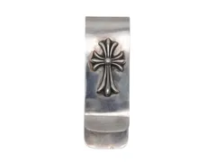 極美品 CHROME HEARTS クロムハーツ MNY CLIP ラージマネークリップ CHクロスモチーフマネークリップ シルバー 925 83.5g 中古 4b007964のサムネイル