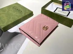 【今日特価】Gucci グッチ カードケースシリーズ 輸入頭層の羊皮を使用-WTO輸入2