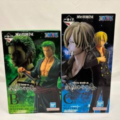 이치 반 복권 원피스 시련의 그 앞으로 BC 상 로로노아 조로 상디 MASTERLISE 피규어 2 체 세트 / ONE PIECE 반다이