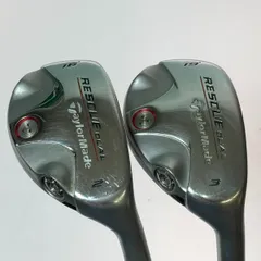 【名器美品】テーラーメイド　レスキューデュアル3番19度&4番22度　2本セット 名器美品】テーラーメイド レスキューデュアル3番19度&4番22度 2