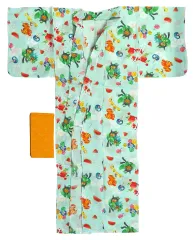 【中古】衣料雑貨 なつまつり 浴衣と帯セット ミントグリーン フリーサイズ 「ポケットモンスター スカーレット・バイオレット ゼロの秘宝」 ポケモンセンター限定