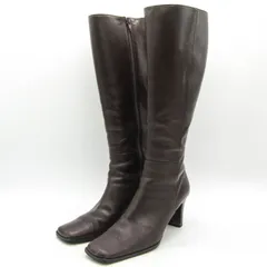 まる子未使用品❣️ Marie Club ショートブーツ 濃茶 23.5 まる子未使用品❣️ Marie Club ショートブーツ 濃茶 23.5 まる子未使用品