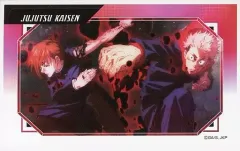 【中古】食玩 ステッカー・シール 狗巻棘＆虎杖悠仁/横 「呪術廻戦 デコステッカー ガムつき」