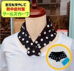 スカーフ 冷感スカーフ ひんやり クール 熱中症対策 保冷剤 No.4MSBD