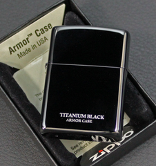 新品未使用 ZIPPO 16-BKTT アーマー チタニュームブラック ２０１４年製 B　ジッポー zippo