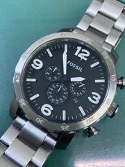 ☆美品☆ FOSSIL MEGA MACHINE クロノグラフ 腕時計 - メルカリ