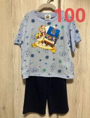 パウパトロール　チェイス　100cm パジャマ　夏用　半袖　キッズ　男の子
