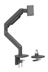 Alterzone シングルモニターアーム 17~49インチ対応 高耐荷20kg メカニカルスプリング式 ブラック ALZARMMTUM-G