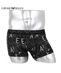 エンポリオアルマーニ ボクサーパンツ メンズ 1枚 前閉じ 下着 emporio armani ea ローライズ s m l xl ブラックストーン 【メール便】 正規品 新品 男性 517434