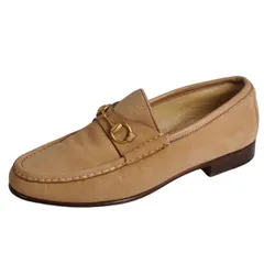 未使用 Vintage グッチ GUCCI ローファー モカシン ホースビット