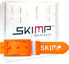 SKIMP シリコンラバーベルト メンズ レディース ゴム ゴルフ スノボ 防水  長さ約135cm 幅約3.4cm スキンプ【橙色 オレンジ】