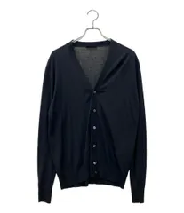 極美品 PRADA プラダ メンズ カーディガン ネイビー ブランド 服 保管品 極美品 PRADA プラダ メンズ カーディガン ネイビー ブランド 服
