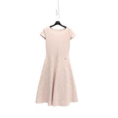Rene ルネ ニット フレア ワンピース ピンク 34 6812150 ◆