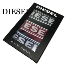 【新品/箱付き】DIESEL ボクサーパンツ 3枚セット Sサイズ 3色
