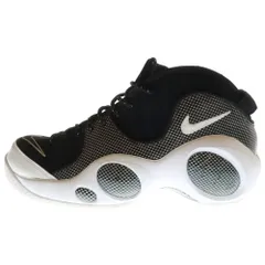 極美品　NIKE ナイキ　ZOOM FLIGHT 5 バッシュ　28.5 白　黒 新品】NIKEエアズームフライト5 白×黒 28.5cm