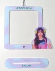 【中古】収納・携帯用アイテム カズハ CRAZY プラチナムザッカスタンド付プリクラケース 「LE SSERAFIM」