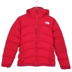 美品 ザノースフェイス THE NORTH FACE ジャケット アコンカグア ダウンジャケット ナイロン アウター メンズ XS レッド