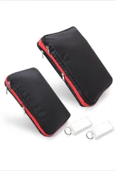 【特価商品】トラベルポーチ 旅行 衣類 圧縮 バッグ 旅行用圧縮袋 圧縮袋 S＆Mサイズ【衣類の仕分けに引立つネームプレート付き】セット 旅行便利グッズ【Hi_State_Clear】