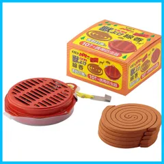 【★人気商品★】コダマ パワー森林香 獣よけ線香 10巻 携帯防虫器セット トウガラシ成分配合