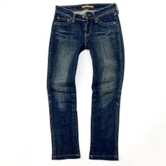 リーバイス ☆ LEVIS TA528-0002 ストレッチ スキニー ジーンズ デニムパンツ ボトム W26 程よい色落ち◎ 美脚シルエット♪定番■Ja4678