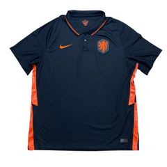 NIKE オランダ代表 KNVB 2020年モデル アウェイ S/S シャツ CD0711-010 XL SOCCER GAMESHIRT UNIFORM サッカー ゲームシャツ ユニフォーム
