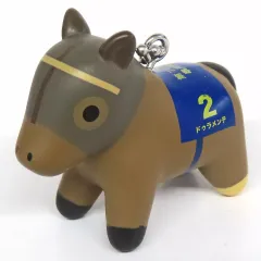 【中古】キーホルダー ドゥラメンテ 第75回皐月賞 「スーパーサラブレッド フィギュアマスコット Vol.8」