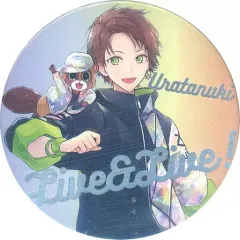 【中古】バッジ・ピンズ うらたぬき(メインビジュアル) 缶バッジ/ホロ加工 「浦島坂田船! Live＆Live～RAINBOW～」 缶バッジくじ景品