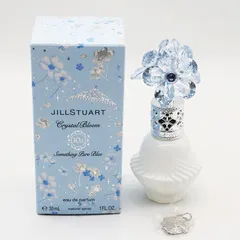 未使用 ジルスチュアート クリスタルブルーム サムシングピュアブルー オードパルファン 30mL CR7-07-38-01