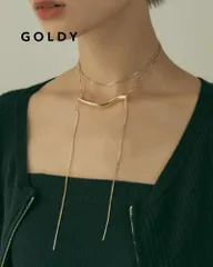 【SALE】GOLDY/ゴールディ/ロング バー マルチWAY ネックレス/アクセサリー/3231004