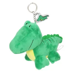 たべっ子どうぶつ マスコット ぬいぐるみKR キーホルダー わに アクリルパーツ ギンビス エスケイジャパン プレゼント キャラクター グッズ 