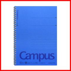 【新着商品】6号(セミB5) A罫 50枚 ツインリングノート ス-T200A-B Campus 青 コクヨ