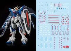 1/144 1/144 ライジングフリーダムガンダム (HG 雪社ディテールアップ用水転写式デカール MS HGCE-83用) ロボット EG RG [並行輸入品] HG 蛍光!!のサムネイル