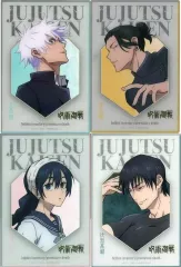 【中古】キャラカード 全4種セット 「呪術廻戦 大交流展 前半 懐玉・玉折 at baseyard tokyo トレーディング クリアアートカード 大交流展 懐玉・玉折イラスト」