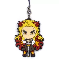 【中古】雑貨 煉獄杏寿郎 柱合会議ラバーストラップ きゅんキャラいらすとれーしょんず 「一番くじ 鬼滅の刃 ～弐～」 I賞