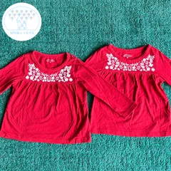 ★エルフィンドール　９０センチ　長袖　カットソー　2枚セット