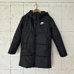 NIKE - NIKE ダウンコート　ロング NIKE - 【美品】NIKE ロングダウンコート BLACK サイズ Mの通販