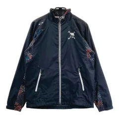 サイズ：M OAKLEY オークリー  裏地付 ジップジャケット スカル  ブラック系 [241003000399] ゴルフウェア メンズ ストスト