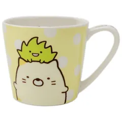 イエロー ティーズファクトリー(T'S Factory) マグカップ すみっコぐらし ねこ メジャーマグ 220ml SG-5524605NE