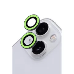 iFace Neo iPhone 13 mini /13 専用 カメラレンズ カバー 強化ガラス (ネオグリーン)【 アイフェイス iPhone13 iPhone13mini カメラレンズプロテクター カメラフィルム 保護カバー キズ防止 汚れ防止 】