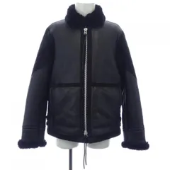 B17705 美品 ネイバーフッド 10AW B-3D ムートンジャケット黒S