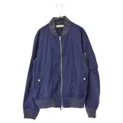 nonnative (ノンネイティブ) BOMBER JACKET C/P TUSSAH タッサーボンバージャケット NN-J2515 ネイビーのサムネイル