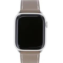 【中古】 HERMES （エルメス） Apple Watch Series8 45mm 時計 ｸｵｰﾂ/ﾚﾃﾞｨｰｽ ﾄｩﾙﾃｨｴｰﾙｸﾞﾚｰのサムネイル