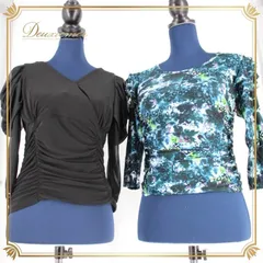 社交ダンス 衣装 スタンダード トップス レッスンウェア レディース オールシーズン Leirena レイリーナ ブラック系 ブルー系 グリーン系 ホワイト系 青 黒 白 緑 長袖 まとめ売り 伸縮性 高品質 ポリエステル ポリウレタン おしゃれ お得 セット