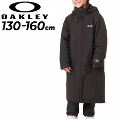  オークリー キッズ ジュニア 中綿ロングコート 130-160cm 子供服 OAKLEY Ytr Long Coat 8.0 ベンチコート パデッドコート 裏起毛 フード付き 用 子ども用 アウター はっ水 防風  中わた スポーツウェア/FOA407044