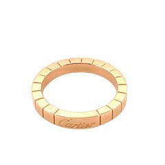 【鑑定済み】正規品 カルティエ Cartier ラニエール リング 750 PG #52 K18 ピンクゴールド